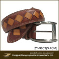 Zy-9853 Men's Leather Belt with Strap (ZY-9853)